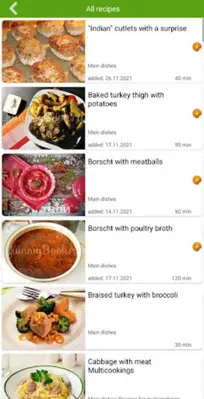 Turkey recipes android App screenshot 3